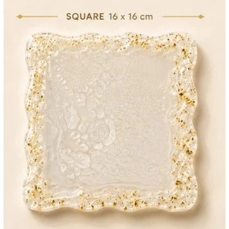 Coaster custom Resin Handmade tatakan gelas pallet nail art wedding souvenir - Gambar 2