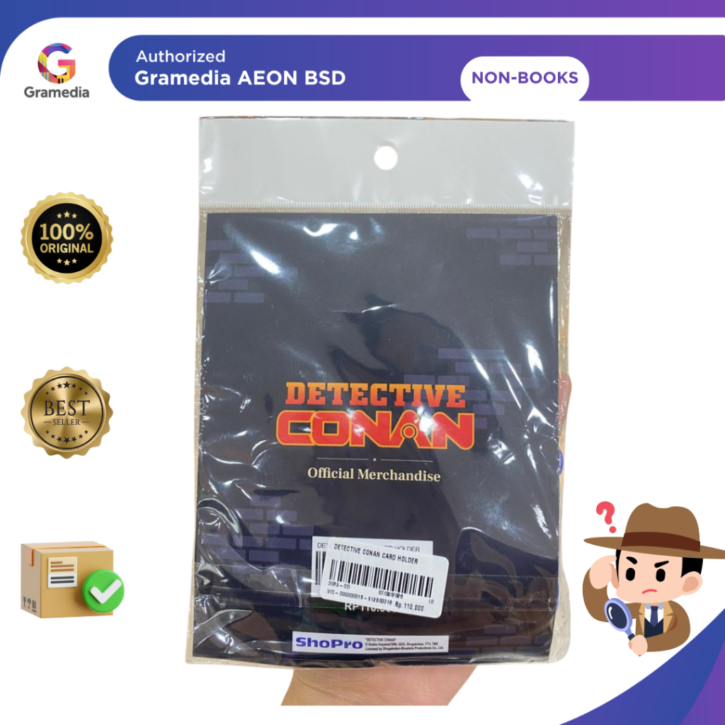 Detective Conan Card Holder - Gramedia AEON BSD - Gambar 2