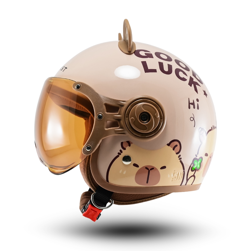 Helm Anak Karakter Kartun Motif Lucu Dino Dinosaurus Terbaru SNI Usia 345678 Tahun - Gambar 2