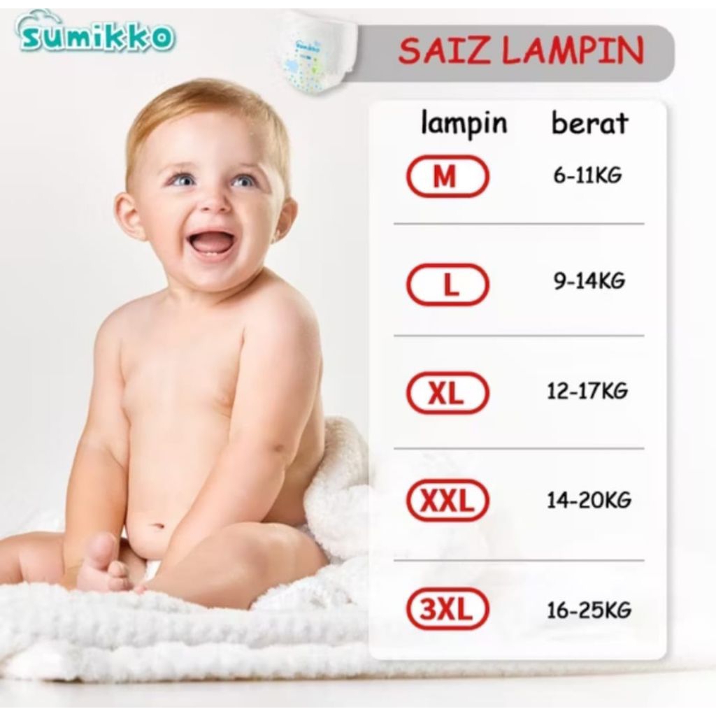 POPOK BAYI SUMIKKO READY STOK CELANA 50pcs‼️‼️‼️ - Gambar 2