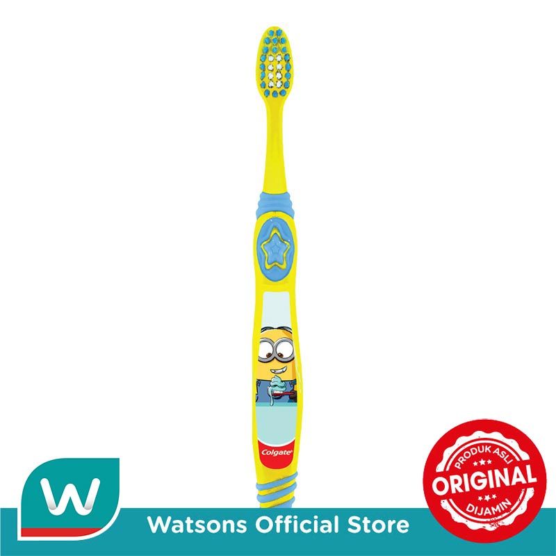 Colgate Kids Minion Ultra Soft Toothbrush 5-9 Tahun - Sikat Gigi Anak - Gambar 3