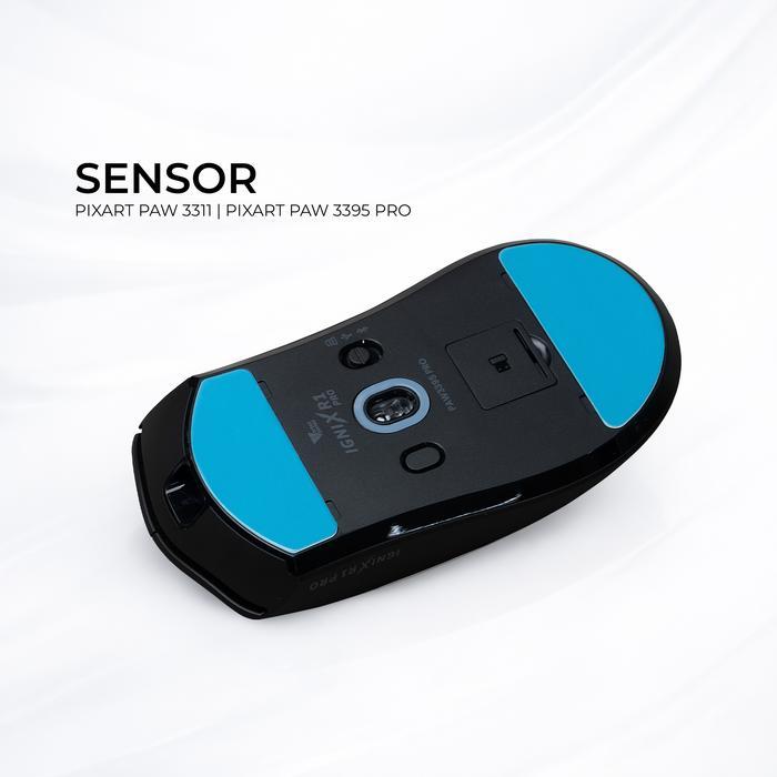 Vortexseries IGNIX  R1 / R1 Pro Vortex Wireless Gaming Mouse 3in1 Connection Ergo PixArt PAW 3311 / 3395 PRO - Gambar 3