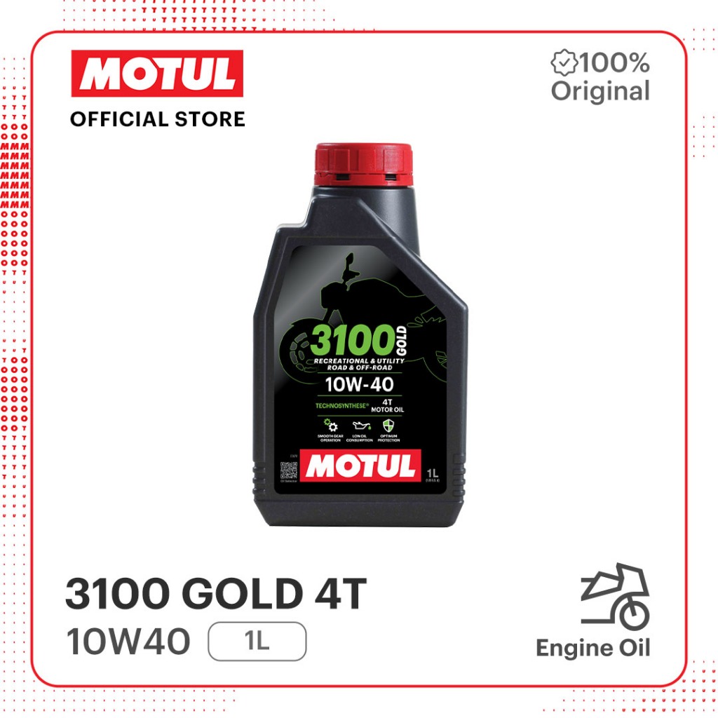 Oli Motor Motul 3100 GOLD 4T 10W40 1L II