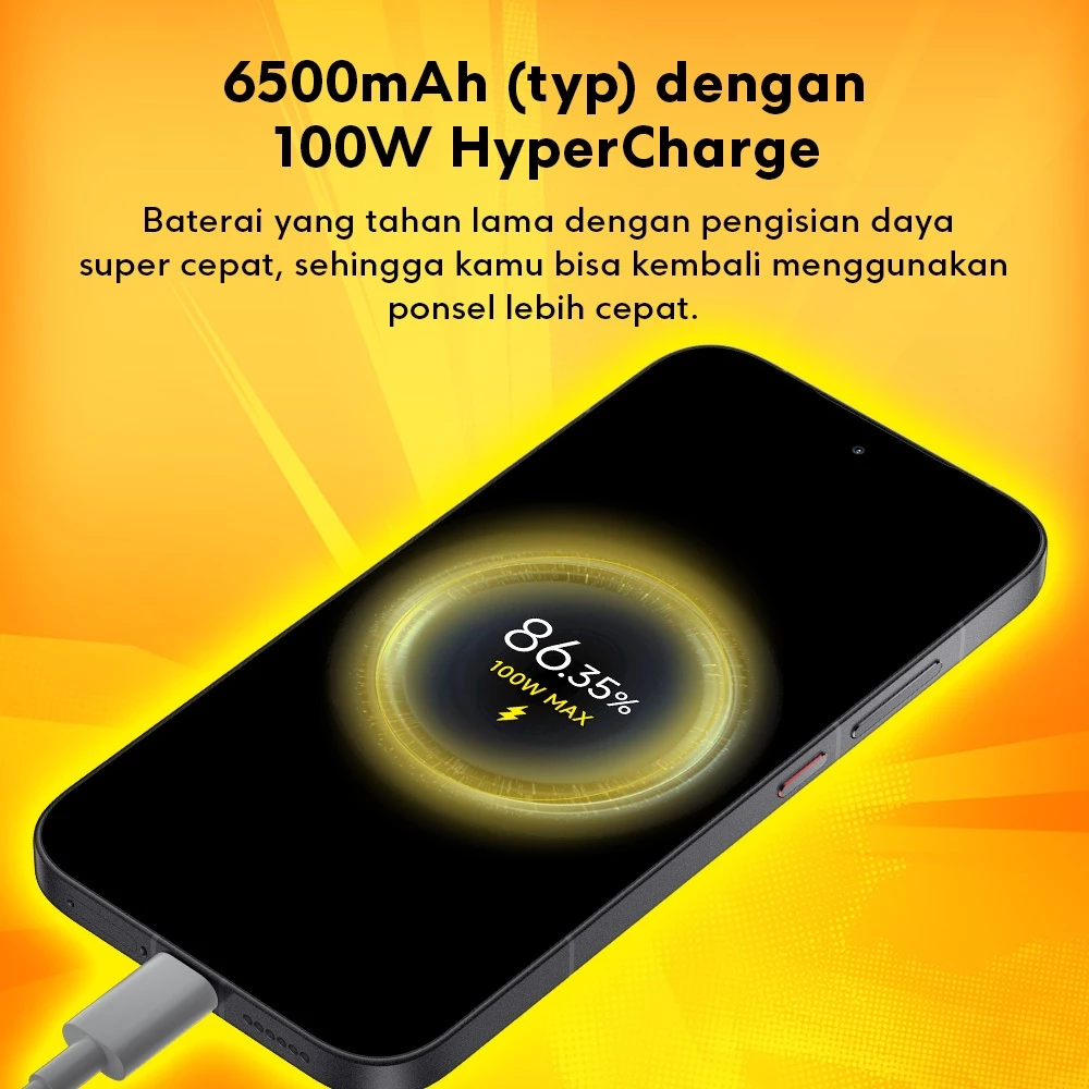 POCO X8 Pro Iron Man Edition (12GB+512GB) / Dimensity 8500-Ultra / 6500mAh (typ) dengan 100W HyperCharge / 1.5K 120Hz layar AMOLED super cerah / Desain premium dengan kualitas flagship / 50MP Sony IMX882 dengan OIS / IP 66/68/69/69K [Xiaomi Official Store - Gambar 4
