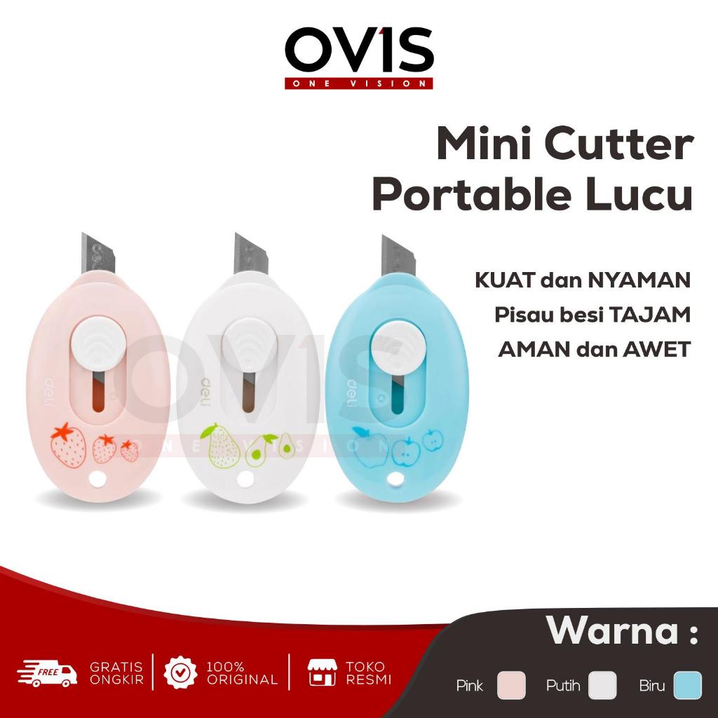 Mini Cutter Pisau Pemotong Kecil Portabel Lucu Pembuka Paket Silet Tajam