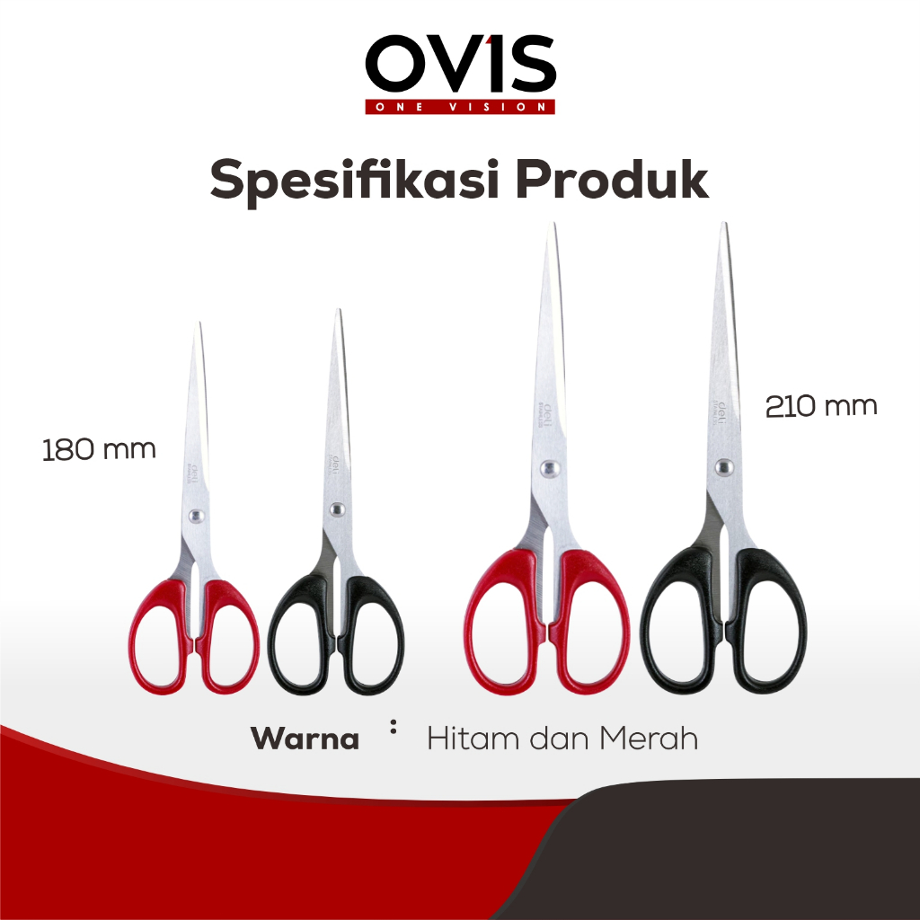 Gunting Besi Tajam Anti Karat / Scissor Stainless Steel 180 mm 210 mm - Gambar 3