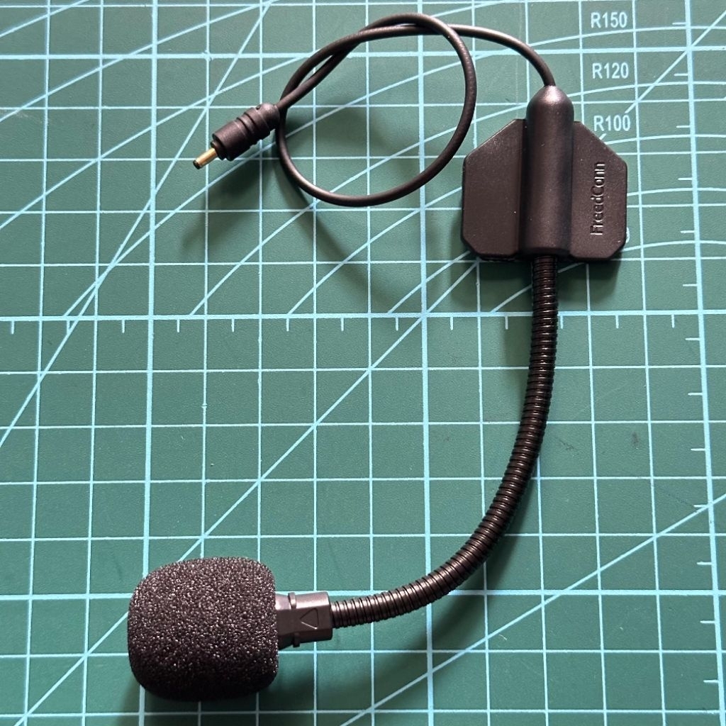 Microphone Mic Soft Hard Mic Fullface Halfface Intercom Freedconn TCOM ...