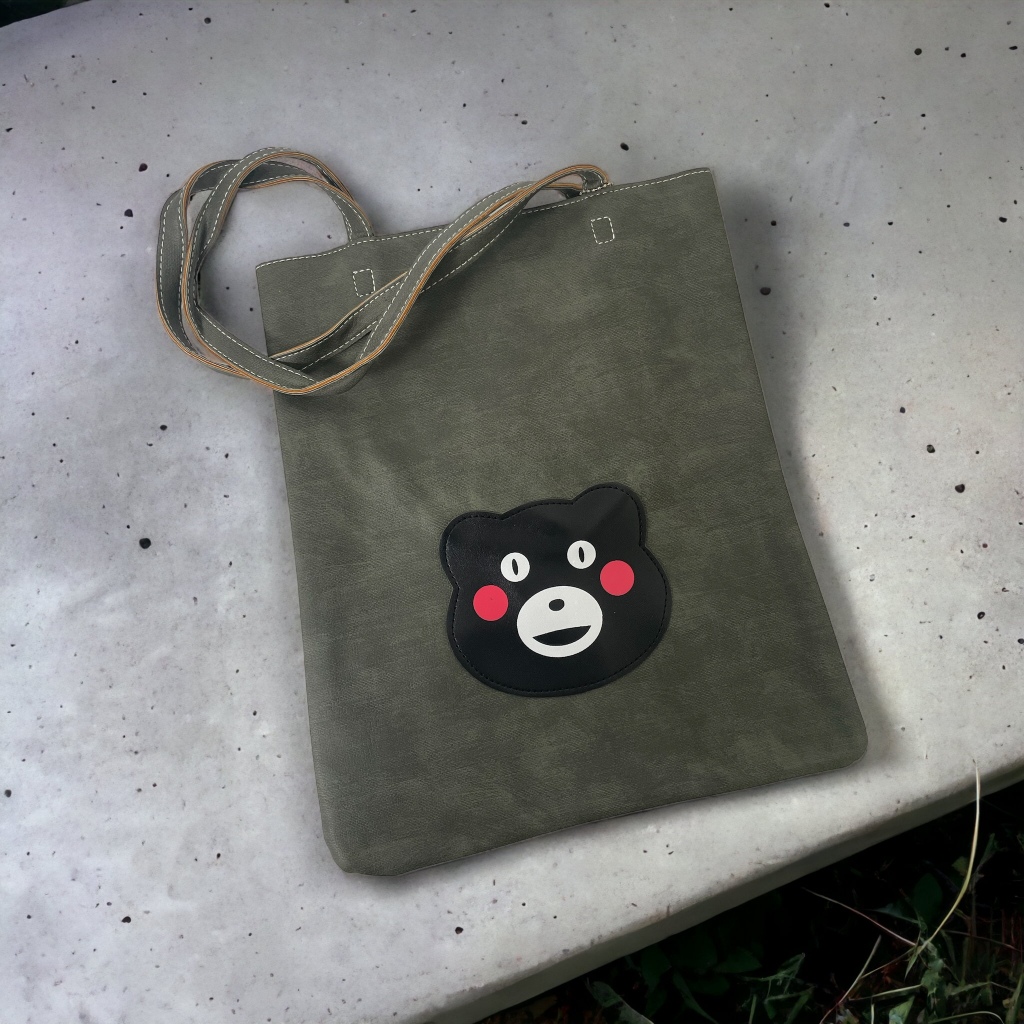 Tote Bag Kekinian Motif Bunny Bear - Gambar 3
