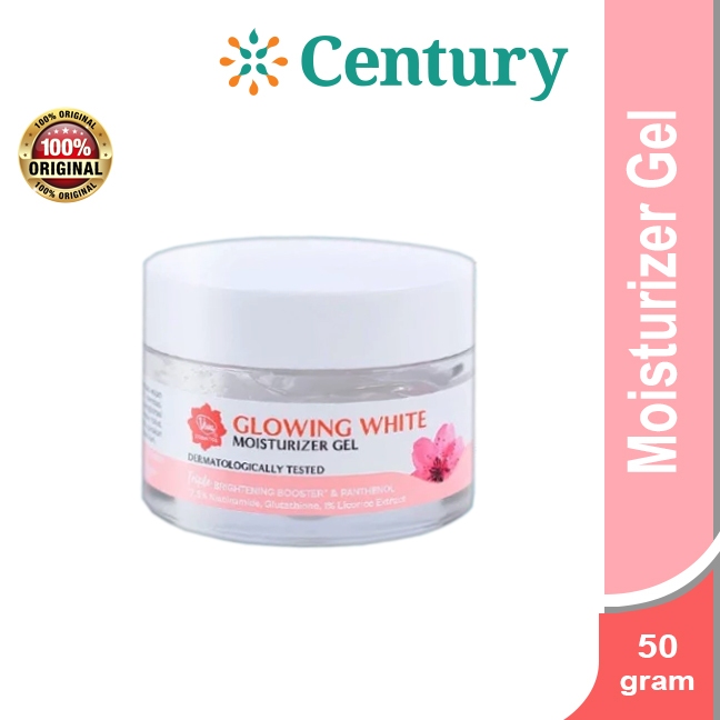 VIVA CREAM GLOWING WHITE MOISTURIZER GEL 50GR / PERAWATAN WAJAH / CREAM WAJAH/