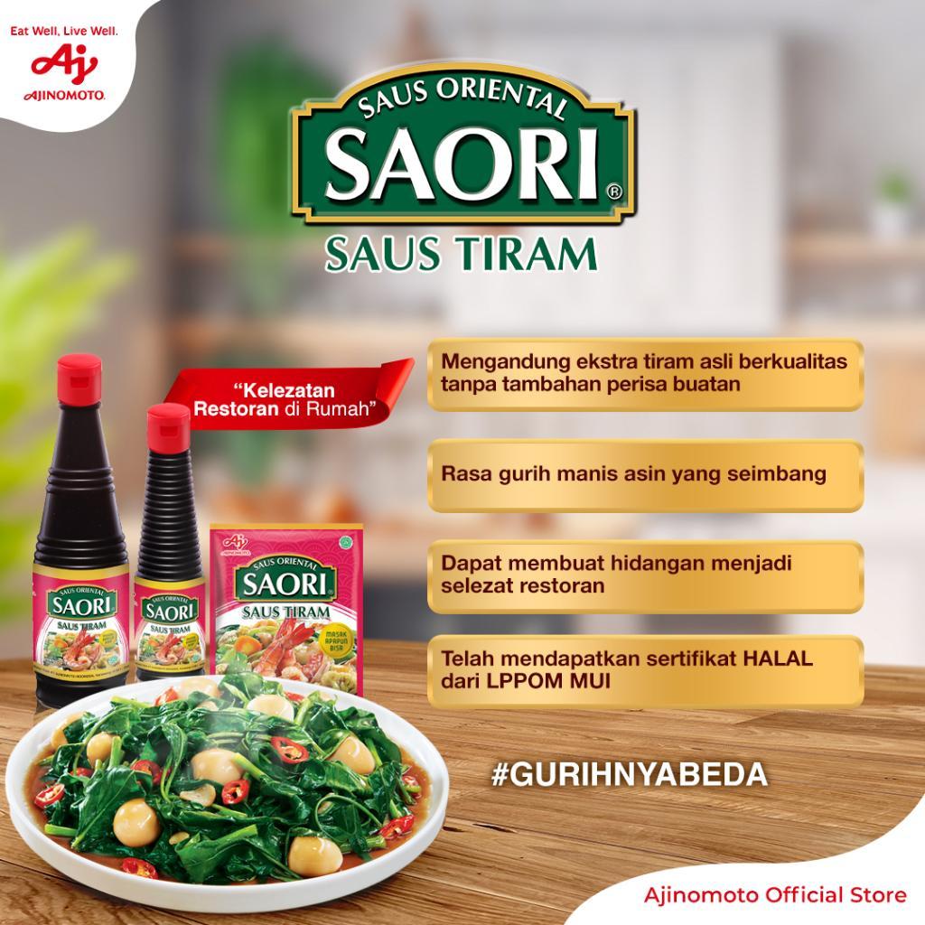 SAORIÂ® Saus Oriental Tiram 270ML (2pcs) - Dengan Ekstra Tiram Asli Berkualitas - Rasa Gurih Manis Asin Yang Seimbang - Gambar 2