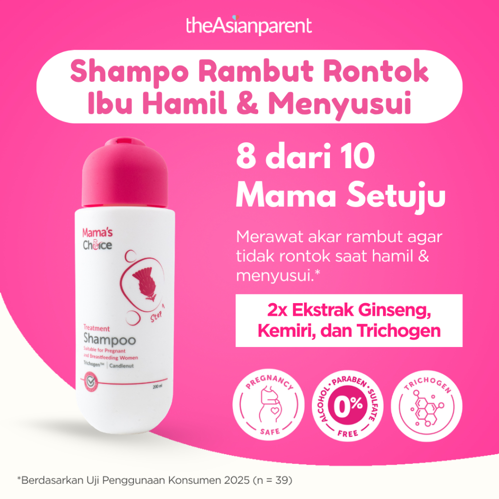 Shampo Rambut Rontok Mama's Choice Treatment Shampoo 200 ml (Perawatan Rambut Rontok Ibu Hamil & Menyusui)