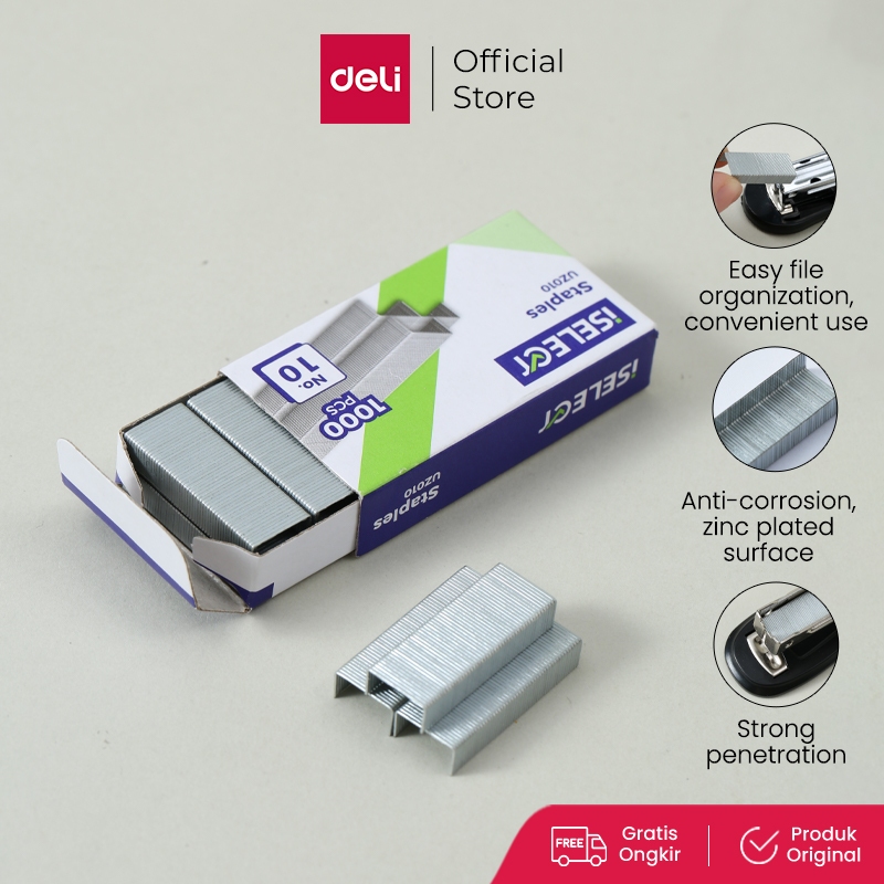 Deli I-Select Isi Staples Serbaguna / Stapler Refill UZ01X