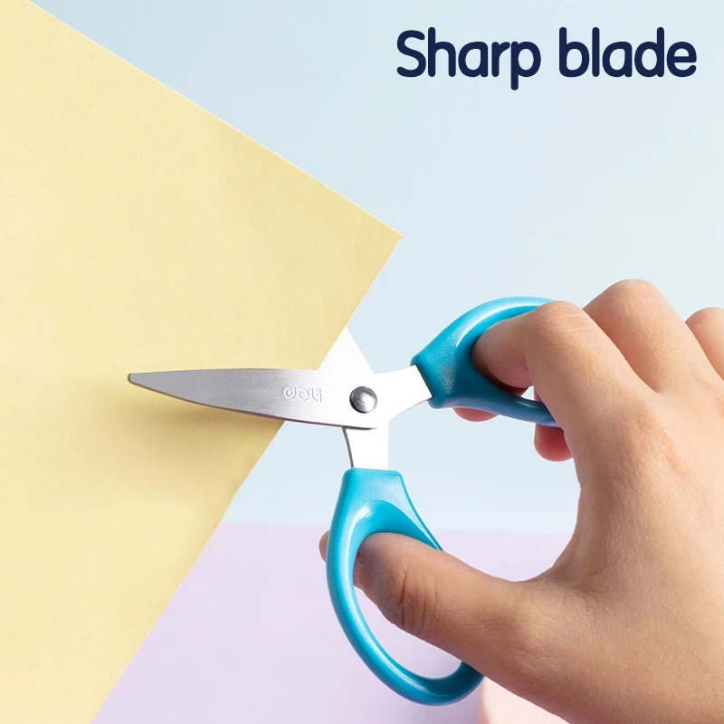 Deli x Super Wings School Scissors / Gunting Anak EM700 - Gambar 4