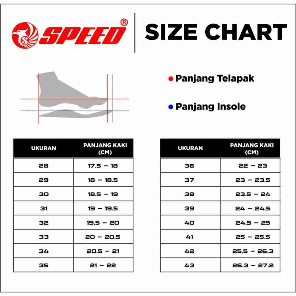 Speed - Royal Hi Kiddy - Sepatu Sneakers Sekolah Formal Hitam pria wanita dewasa Uk 37-42 - Gambar 2