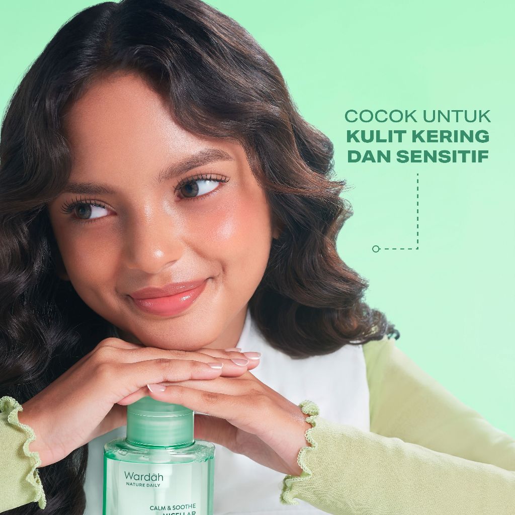 WARDAH Nature Daily Calm & Soothe Micellar Water - Skincare - Gambar 2