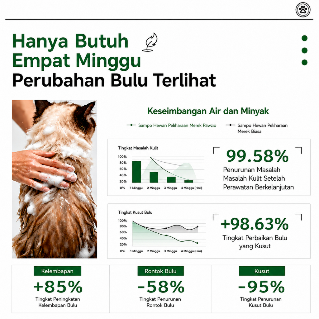 PAWZIO Sabun Mandi Hewan Herbal- Anti Jamur, Bakteri, Kutu, Tungau, dan Caplak untuk Kucing & Anjing - Gambar 4