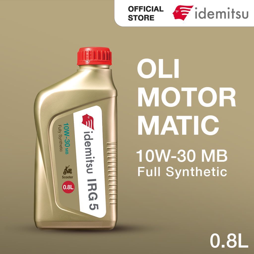 IDEMITSU IRG5 10W-30 MB Full Synthetic Motorcycle Matic Oil (Oli Mesin Motor Matic)