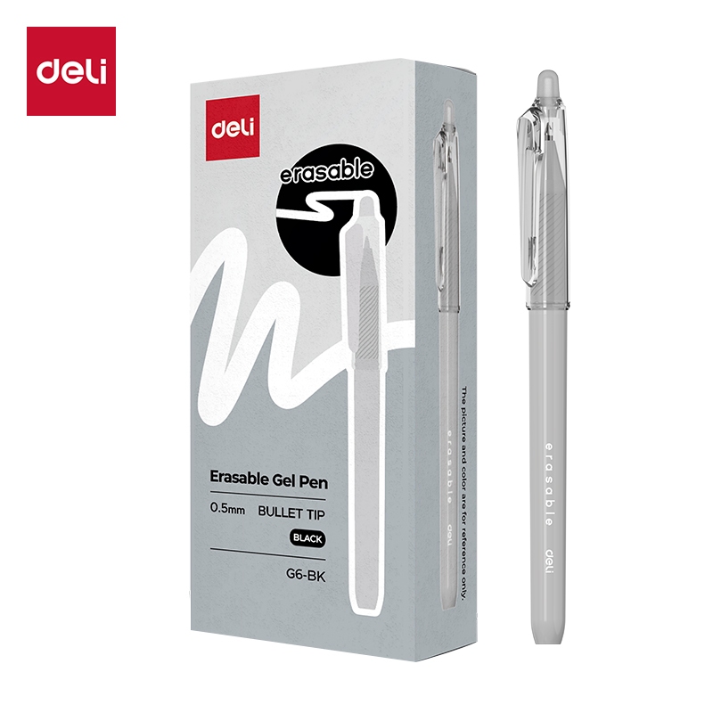 Deli Erasable Gel Pen / Pulpen Gel Bisa Dihapus Pena 0.5 mm EG6 - Gambar 2