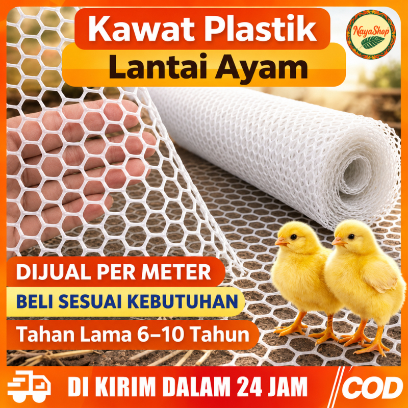 Plastik Net HDPE 1 Meter Roll