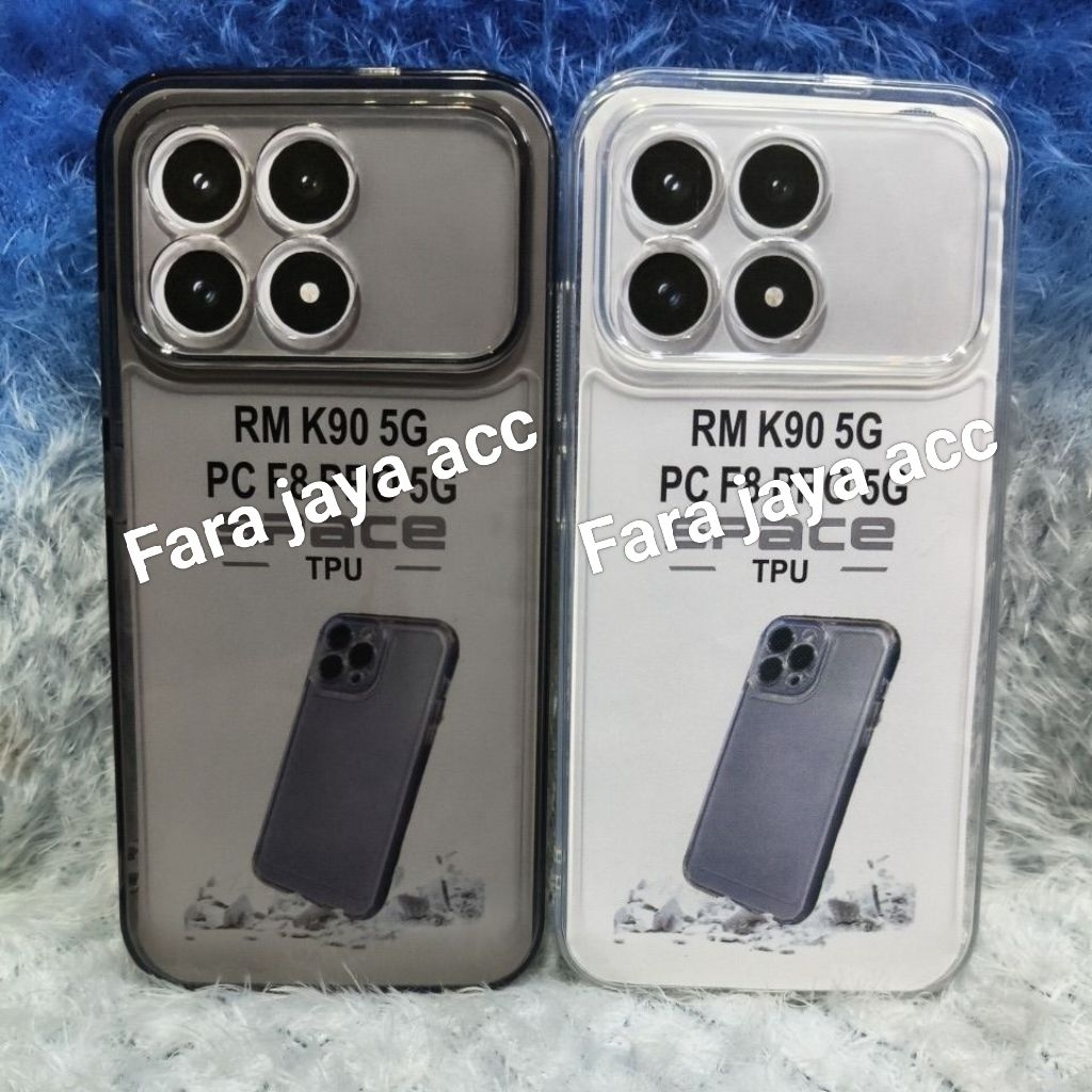 Soft Case Transparent SpaceOriginal poco F8 Pro 5G/Redmi K90 5G ...