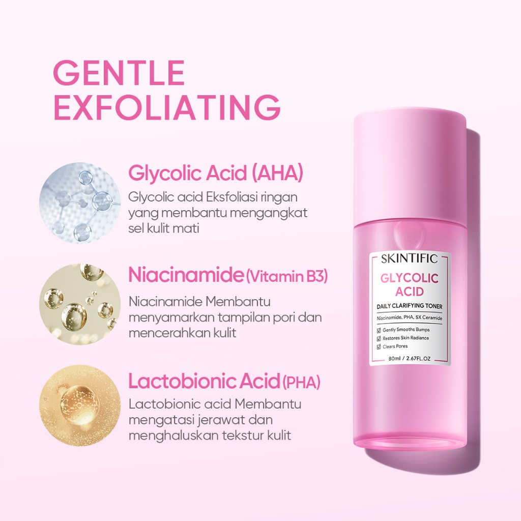 [Big Diskon] Skintific 3in1 Set Untuk Kulit Sensitif - Gambar 3