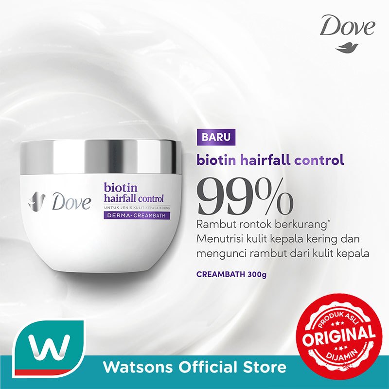 Dove Creambath Biotin Haifall Control 300g