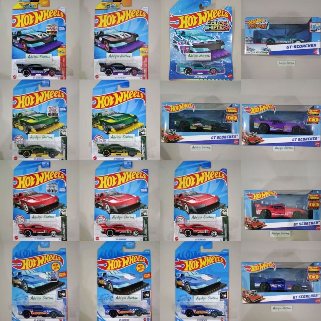Hotwheels hot wheels gt-scorcher HW race team retro racers ryu's