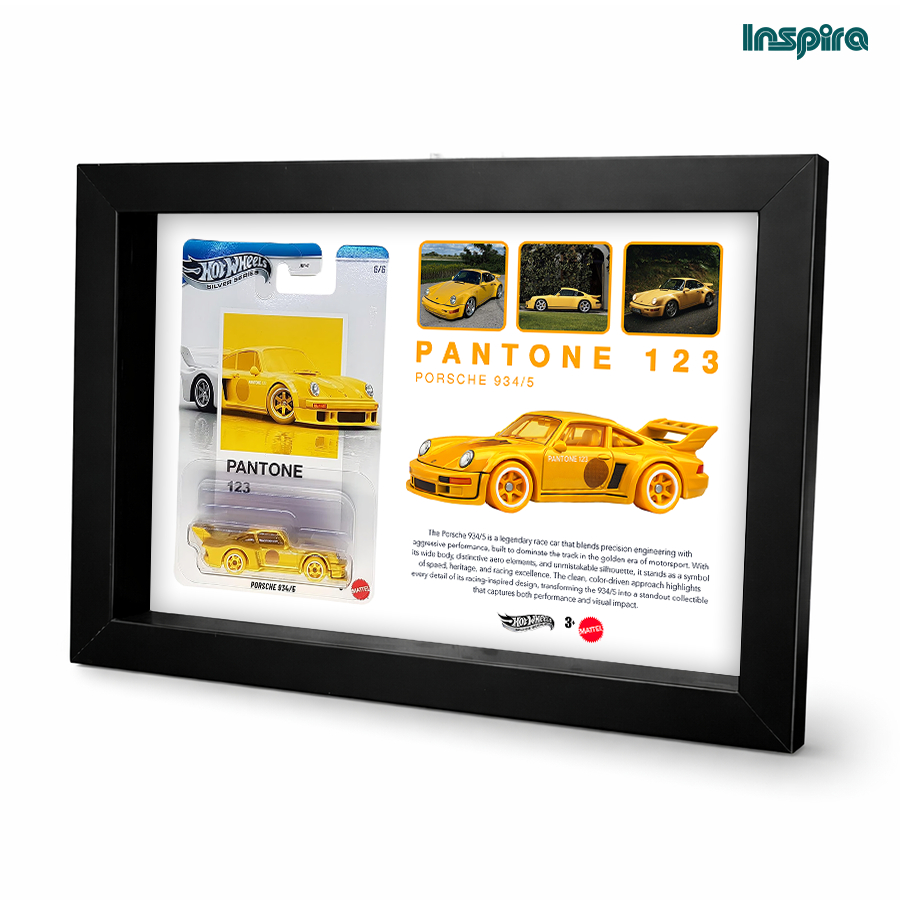 Inspira Frame Diecast Hot Wheels Porsche 934/5 Pantone Wall Display ...