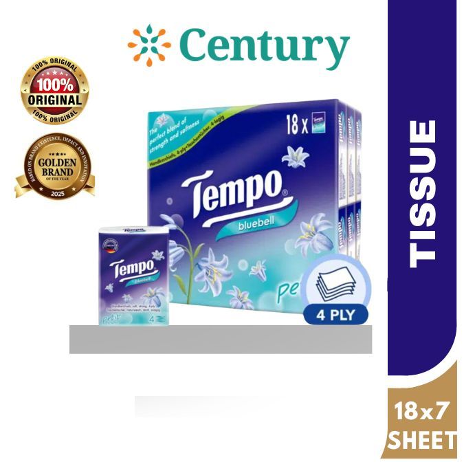TEMPO BLUEBELL PETIT 18X7`S (1 PCS) / TISSUE / PERAWATAN DIRI