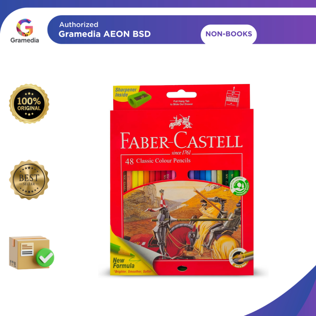 FABER CLASSIC COLOR 48C 115858 - GRAMEDIA AEON BSD