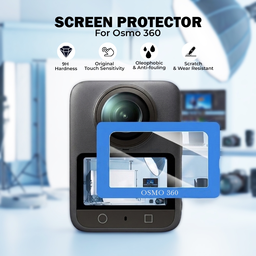 MATEI Tempered Glass For DJI Osmo 360 Anti Gores Screen Protective Film