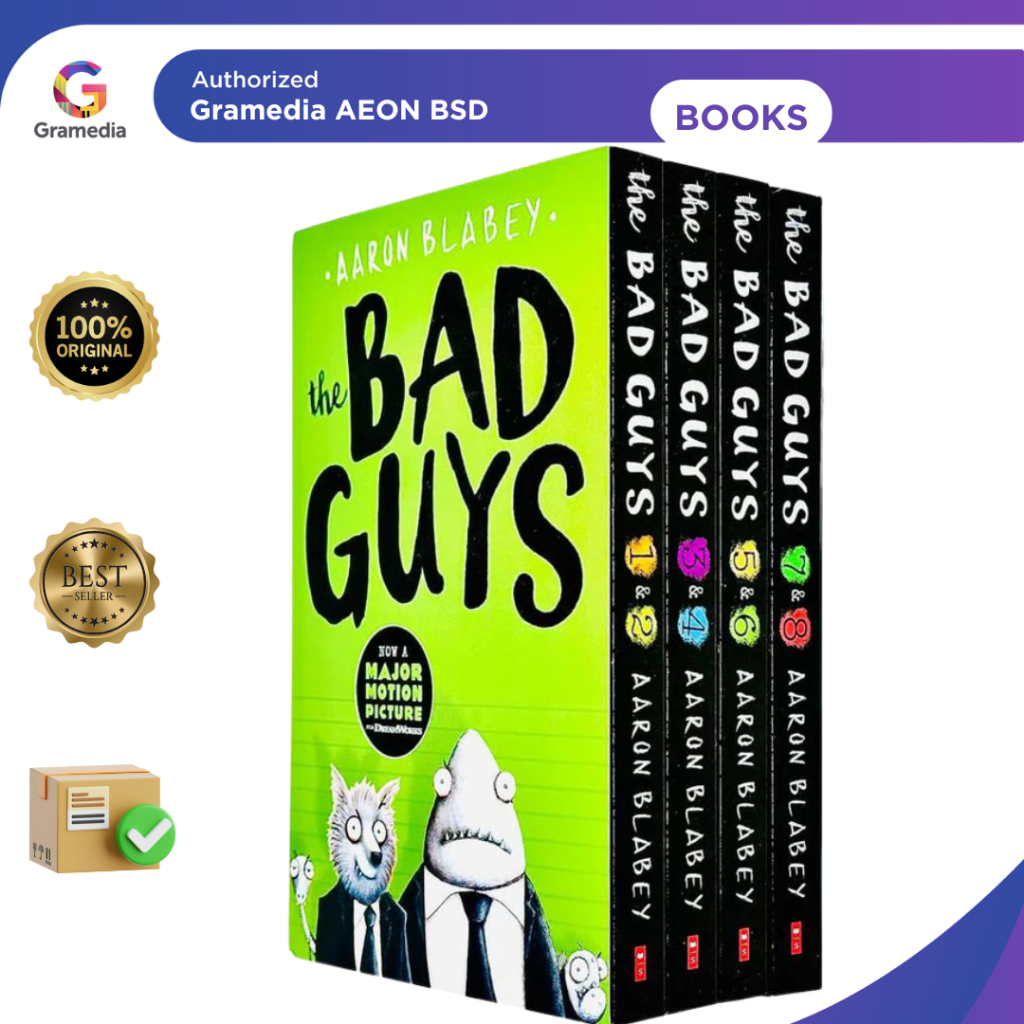 Bad Guys Episodes 1-8 Boxset - Gramedia AEON BSD
