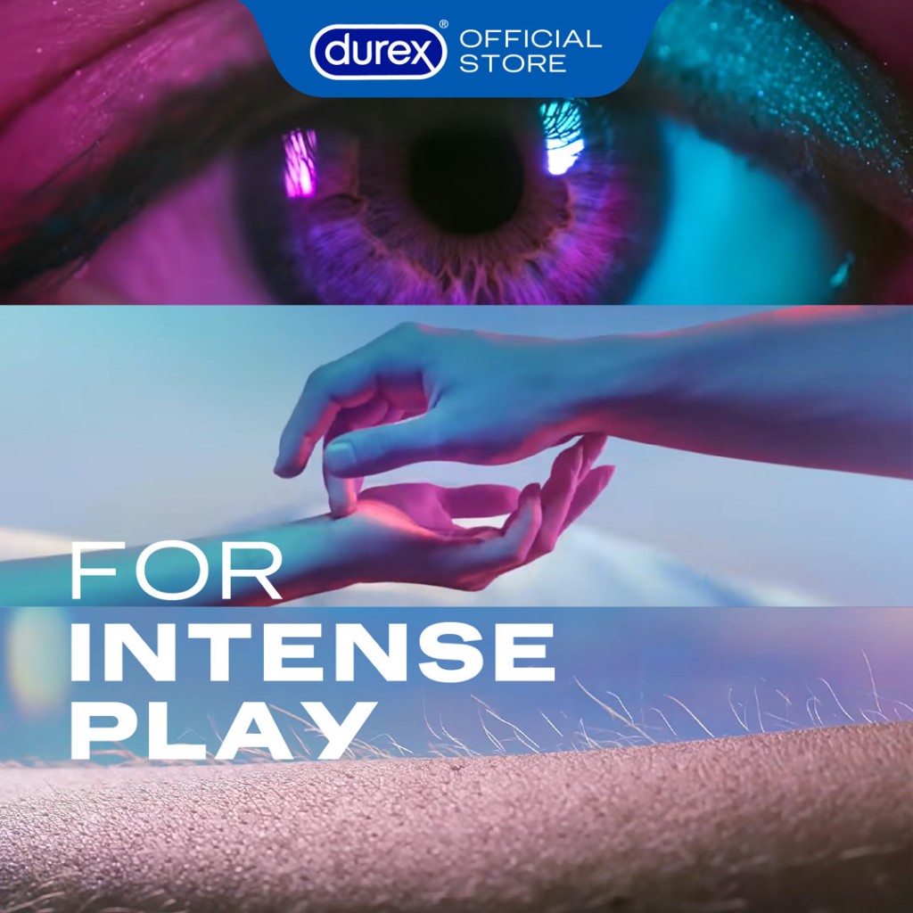Durex Intense Gel 10ml - Gel orgasm wanita bukan pelumas atau lubricant & Durex Invisible Kondom Super Tipis - Kondom Aman Pria 2s - Gambar 4