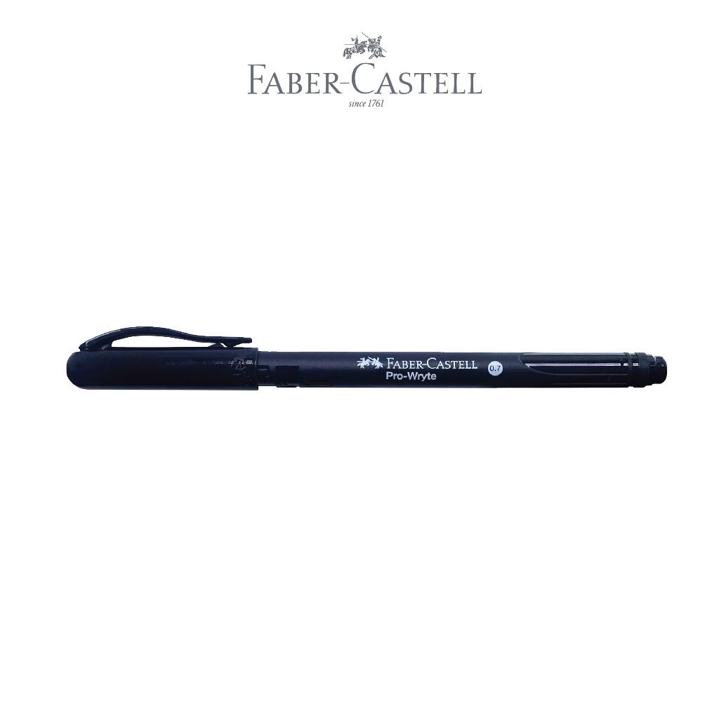 Faber-Castell Ballpoint Pen Pro Wryte Black Ink 0,7mm Box of 12 - Gambar 2