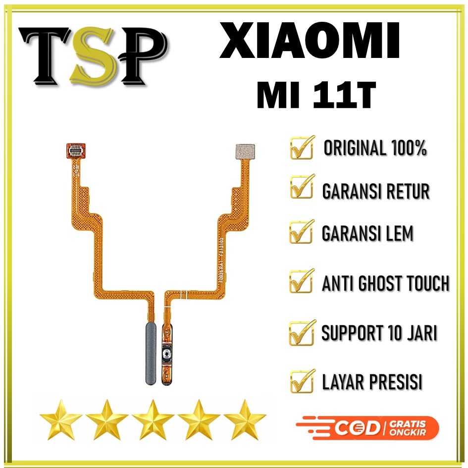 FLEXIBEL / FLEXIBLE / FLEKSIBEL ON / OFF + FINGERPRINT XIAOMI MI 11T ORIGINAL 100%