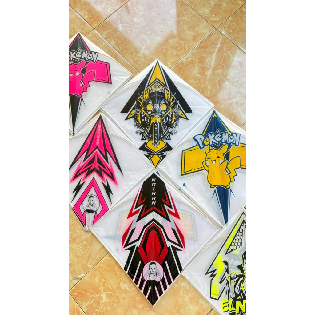 LAYANGAN SUKHOI SUPER LILITAN APUS 100PCS - Gambar 4