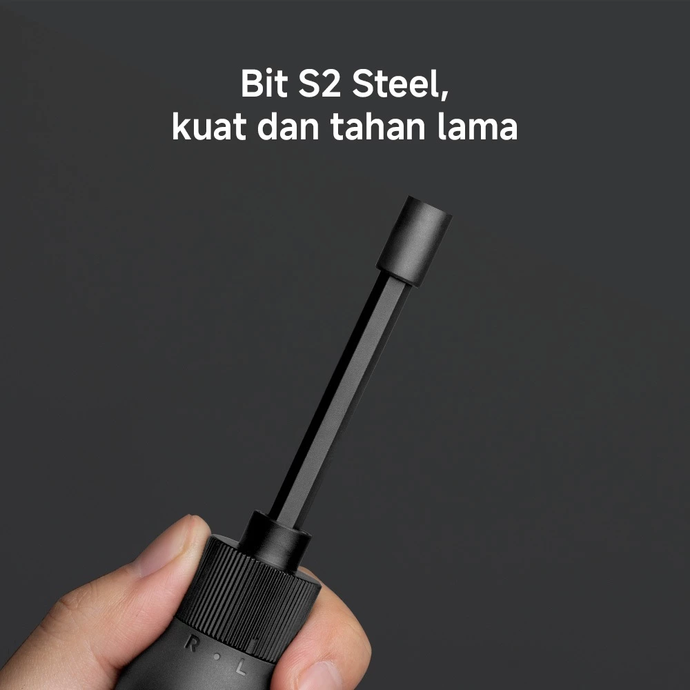 Xiaomi Mi 16-in-1 Ratchet Screwdriver / Ratchet 45 Gigi, Lebih Efisien / 16 Mata Obeng Multifungsi / Bit S2 Steel, Kuat & Tahan Lama / Torsi Tinggi hingga 20 Nm [Xiaomi Official Store] - Gambar 4