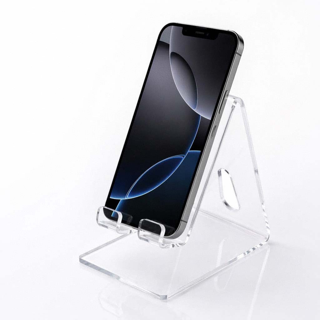 stand hp tatakan dudukan hp phone stand holder acrylik - Gambar 4