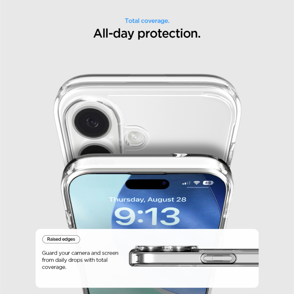 SPIGEN Special Bundling for iPhone 17 Case Ultra Hybrid Crystal Clear + Tempered Glass with Tray 1 Pack Glas.tR EZ Fit Pro HD Privacy - Gambar 4