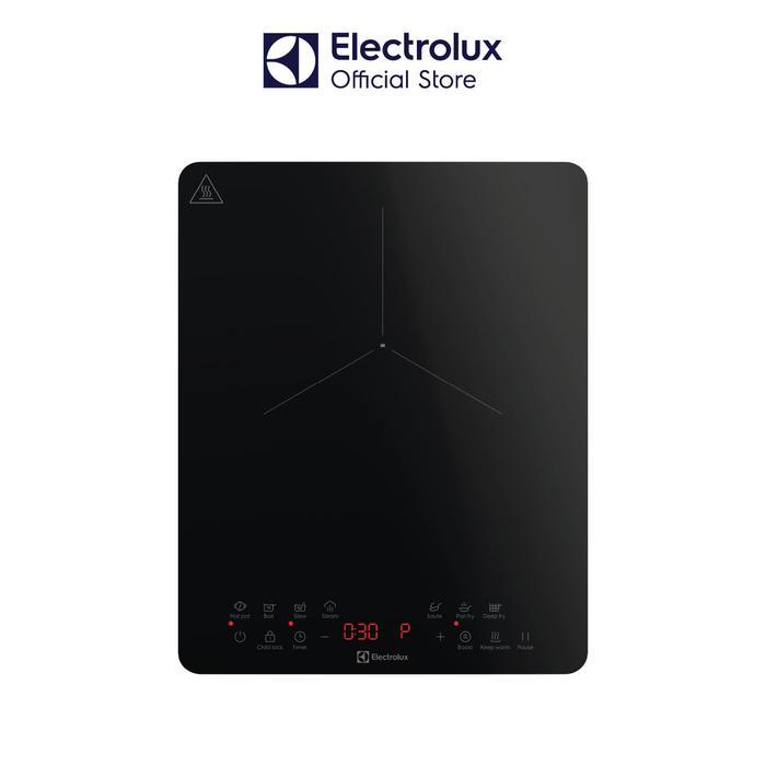 [BARU! Online Exclusive] Electrolux Kompor Induksi Portable Baru  1 Tungku Low Watt 120W-2100W - Kompor Listrik Induksi Induction Cooker Hemat Energi - Free Panci Garansi Resmi - ETIS457CGA - Gambar 3