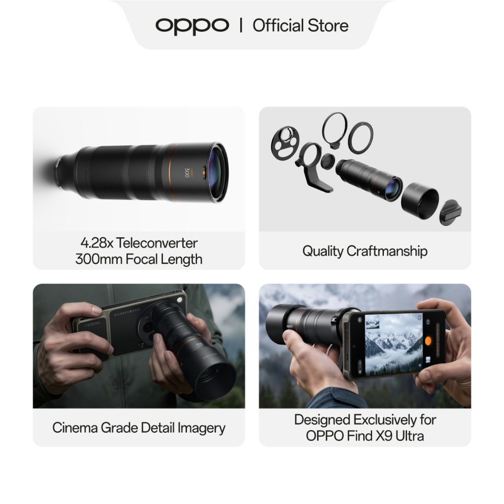 [BARU] OPPO Hasselblad Earth Explorer Kit For Find X9 Ultra - Gambar 3