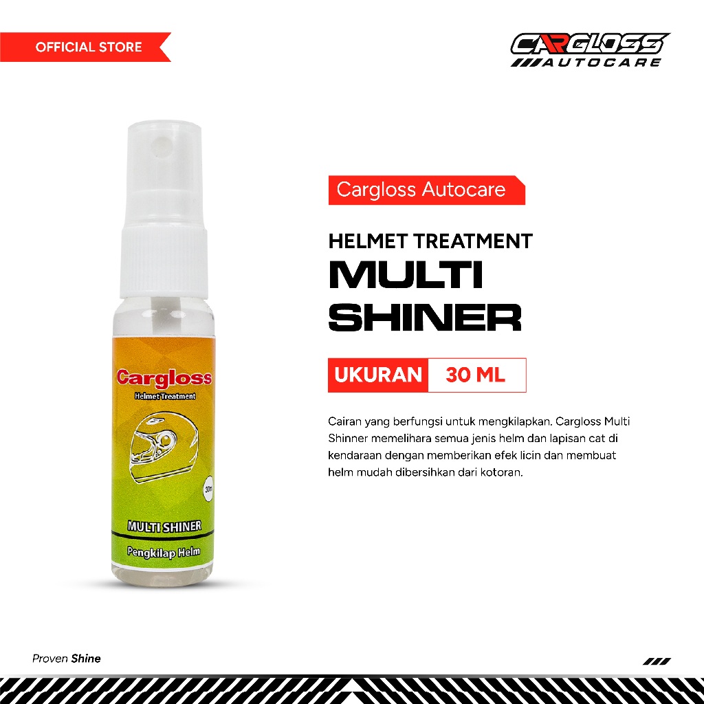 Multi Shiner - Pengkilap Helm 30ml