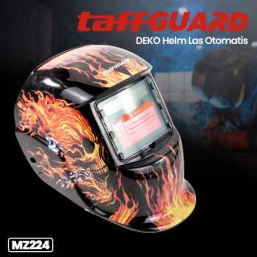 TaffGUARD DEKO Helm Las Otomatis Auto Darkening Welding Helmet - MZ224 - Gambar 2
