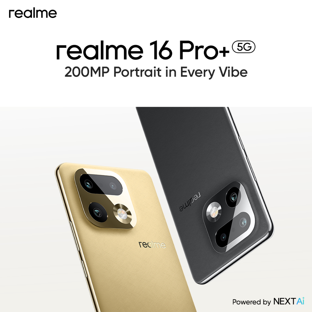 realme 16 Pro+ 12GB+14GB*|512GB (200MP LumaColor Camera | 3.5× Telephoto Portrait Camera | Snapdragon 7 Gen 4 + LPDDR5X | 7000mAh Titan Battery + 80W Ultra Charge) - Gambar 2