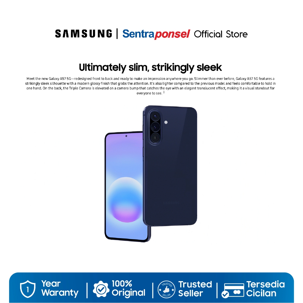 Samsung Galaxy A57 5G 8GB/128GB 8GB/256GB 12GB/256GB IP68 5000 mAh - Garansi Resmi - Gambar 4