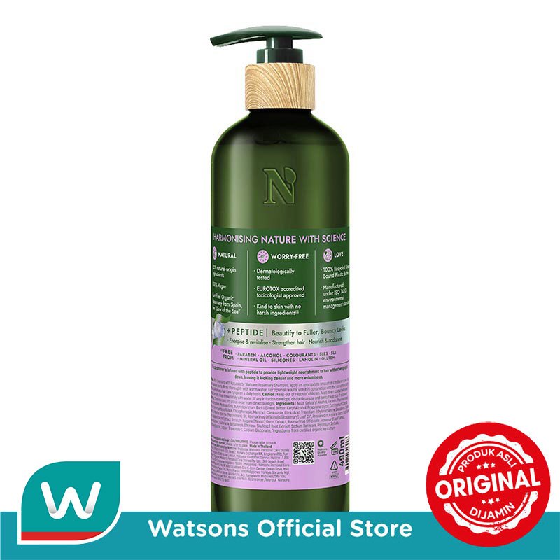 Naturals by Watsons Rosemary Conditioner 490ml - Gambar 3