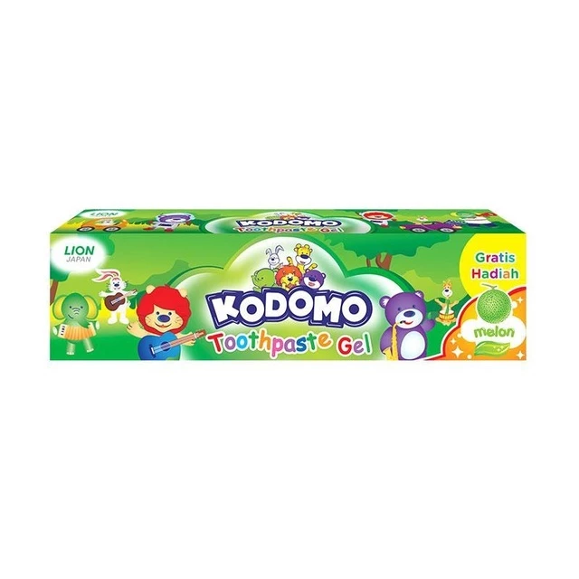 Kodomo Pasta Gigi Melon Breeze Tube 45 gr - Gambar 3