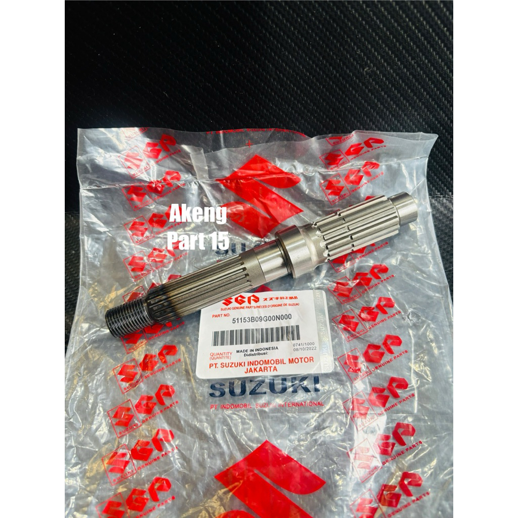 SUZUKI REAR AXLE OLD SPIN 125SUZUKI 18 TEETH/ | Shopee Singapore