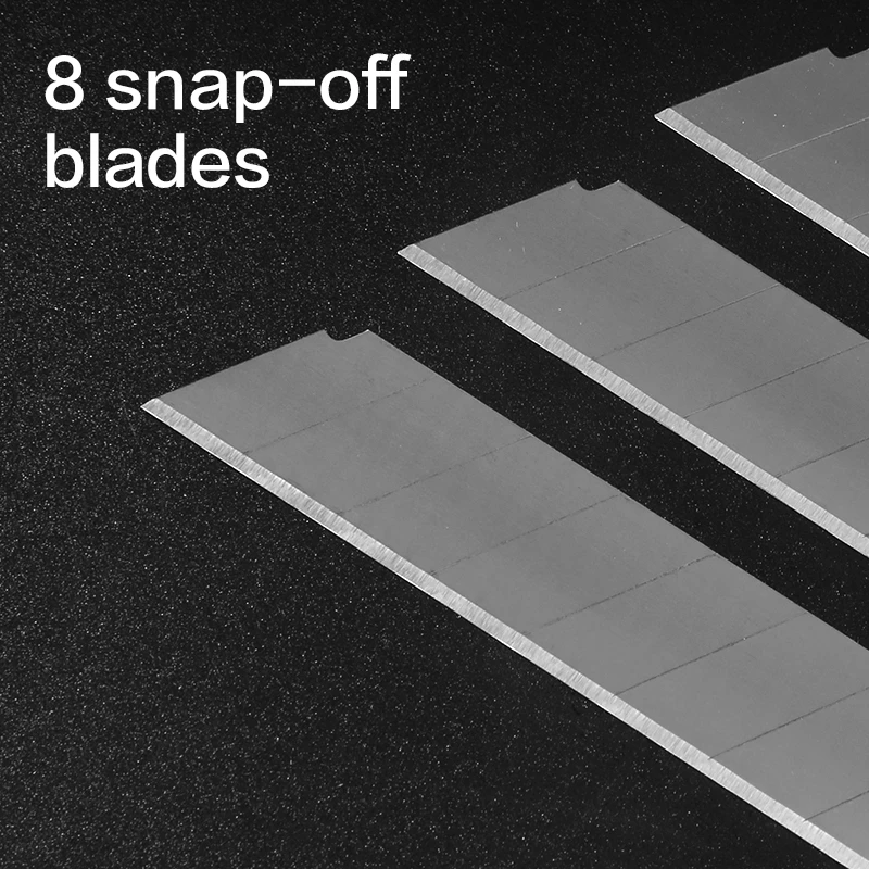 Deli I-Select (10pcs) Pisau Isi Cutter / Cutter Blade Refill UM5XX - Gambar 3
