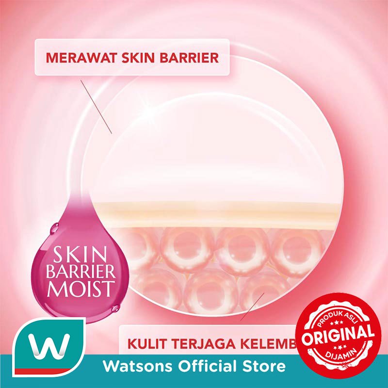 Biore Body Foam Sabun Mandi Cair Berry Happy Pouch 800ml - Glowing Nourished Skin Look - Gambar 4